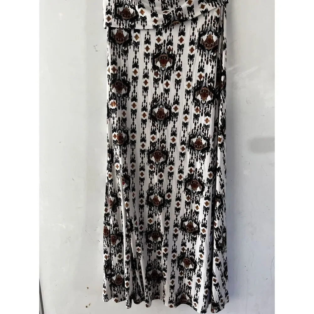 boho tribal southwestern maxi skirt size medium